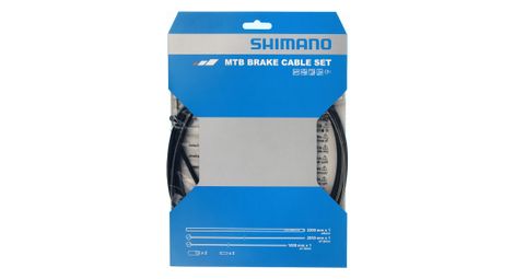 Cables et gaines de frein vtt shimano sus noir