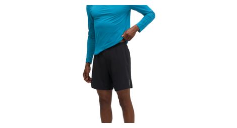 Short 2-en-1 Hoka Glide 7in Noir Homme
