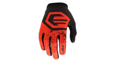 Gants enfant evolve crp rouge noir