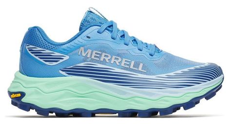 Chaussures de Trail Merrell Agility Peak 6 Bleu/Vert Femme