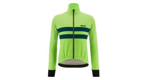 Santini Colore Halo Jacket Fluo Green