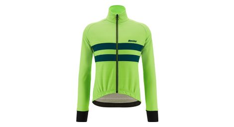 Santini Colore Halo Jacket Fluo Green