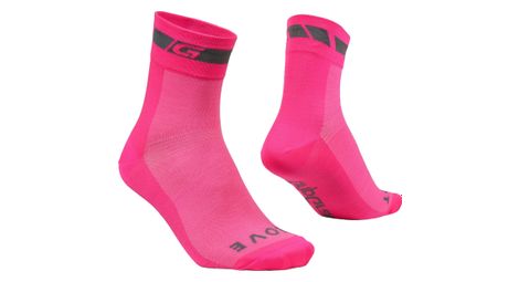 Chaussettes gripgrab classic regular cut rose