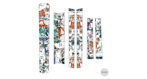 Protection de cadre slicy sublimistick color graffiti brillant