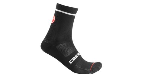 Paire de chaussettes castelli entrata 9 noir