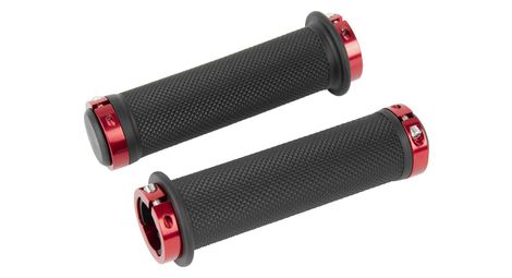 Positon one bmx 130mm zwart/rood grips
