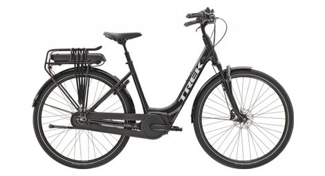 velo de ville electrique trek district 4 lowstep 400wh shimano nexus 7v dnister black 2022