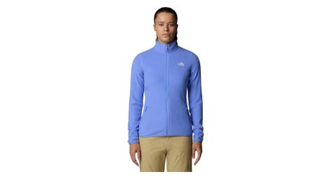 Chaqueta polar con cremallera completa the north face 100 glacier para mujer, azul