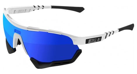 Scicon sports aerotech scn pp lunettes de soleil de performance sportive (multimirror bleu scnpp/luminosité blanche)