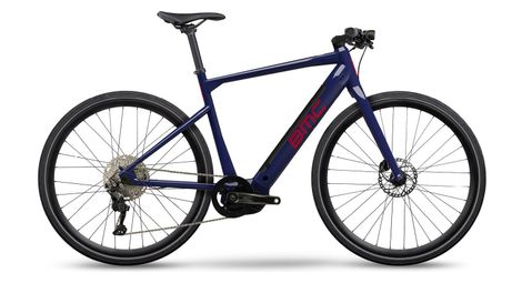 Vélo fitness électrique bmc alpenchallenge amp al one shimano deore 11v 625 wh 700 mm bleu ultramarine 2022
