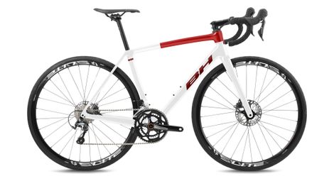 Bh sl1 2.0 bicicletta da strada shimano tiagra 10v 700 mm bianco/rosso 2023 xl / 185-202 cm