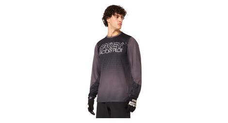 Maillot manches longues oakley seeker gradient gris