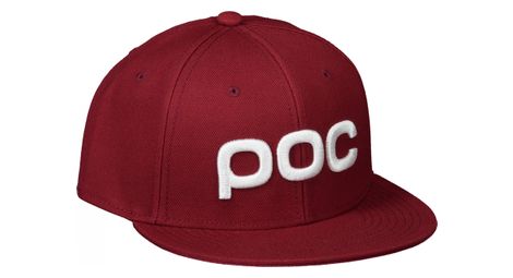 Casquette poc corp rouge