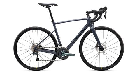 Bicicletta da strada van rysel ncr cf shimano tiagra 10v 700mm grigio 2023 l / 181-186 cm