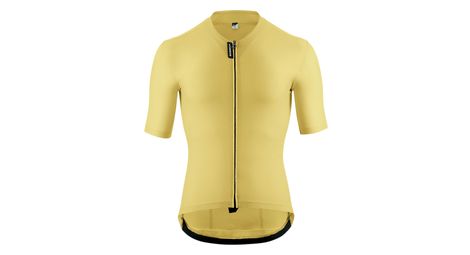 Assos team r s11 men s yellow short sleeve jersey
