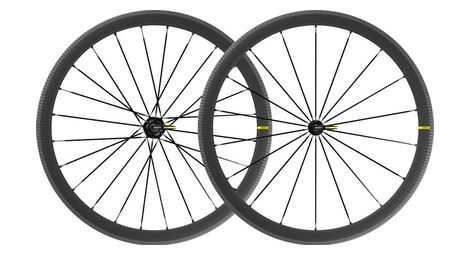 Paire de roues mavic cosmic slr 40 700 | 9x100 - 9x130mm | patins