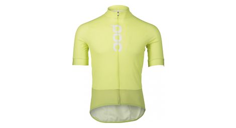 Maglia poc essential road logo giallo