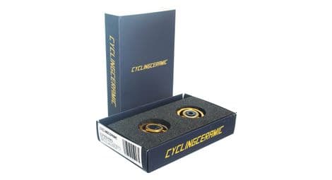 Cyclingceramic shimano 10/11v tandwielen (gold limited edition)