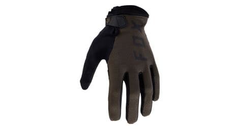 Guantes fox ranger gel marrón s