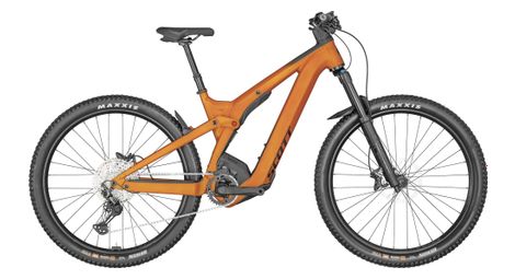 Scott strike eride 910 evo shimano xt/deore 12v 750wh 29'' naranja bicicleta de montaña eléctrica todo-suspensión