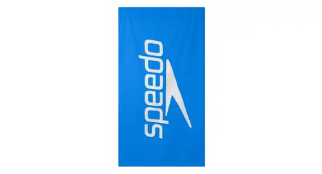 Serviette speedo logo towel bleu blanc