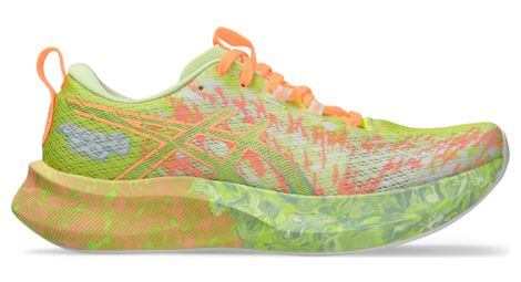 Chaussures running asics noosa tri 16 jaune/vert/orange femme