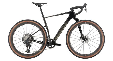 Vélo de Gravel Cannondale Topstone Carbon Lefty Sram Rival/GX AXS 12V 700mm Noir/Gris