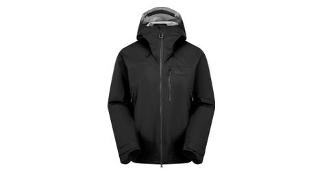 RAB Firewall Mountain Regenjacke Schwarz Mann