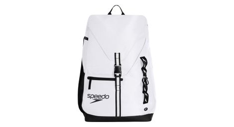 Mochila Speedo Team 35L Blanca y Negra
