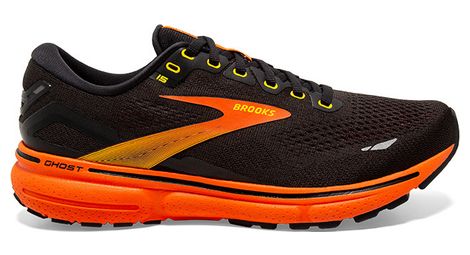 Brooks ghost 15 running shoes black red men's 44