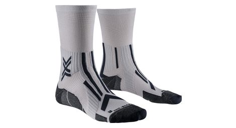 Chaussettes x socks trailrun perform crew gris noir