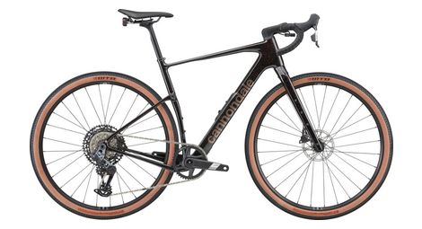 Vélo de Gravel Cannondale Topstone Carbon 2 AXS SmartSense STVZO Sram GX Eagle AXS 12V 700 mm Noir Copper Ore 2026
