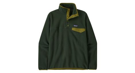 Polaire patagonia lightweight synchilla snap-t vert homme