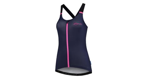 Debardeur Velo Rogelli Twist - Femme - Bleu/Rose