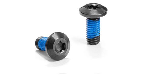 Paire de vis de porte-bidon titane m5 x 12 mm absoluteblack noir