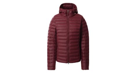 Doudoune the north face stretch down hoodie rouge femme 