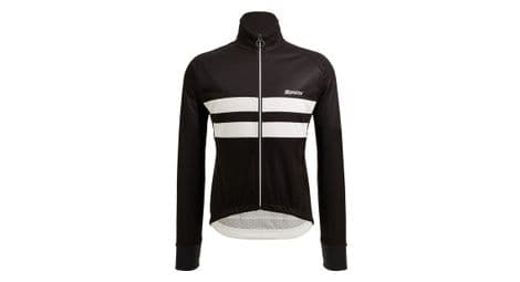 Santini colore halo jacket black/white