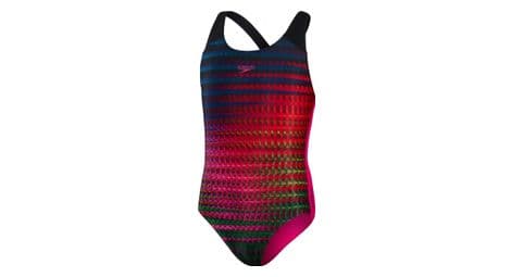 Maillot de bain 1 pièce fille speedo eco+ dig placem splashb