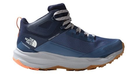 Zapatillas de senderismo the north face vectiv exploris 2 mid para mujer azul 38