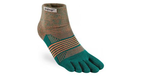 Chaussettes à orteils de running trail midweight mini-crew coolmax femme