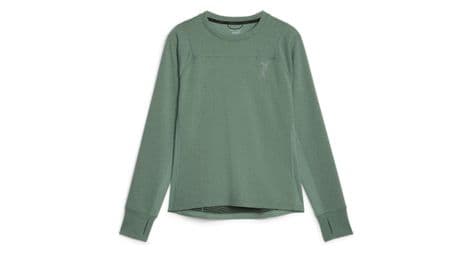 Maillot manches longues puma seasons raincell femme vert