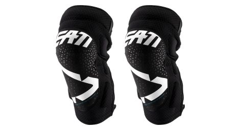 Leatt 3df 5.0 zip short knee guards blanco negro xxl