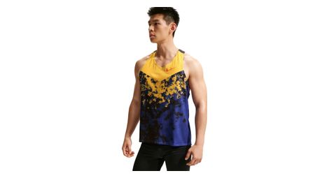 Débardeur Nike AeroSwift Jaune/Bleu Homme