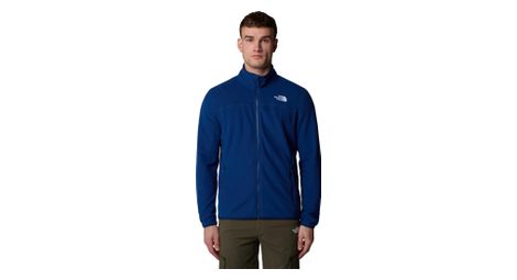 Chaqueta polar con cremallera completa the north face 100 glacier azul hombre