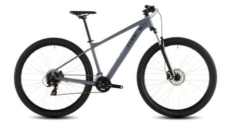Vtt semi-rigide cube aim one shimano 8v 27.5 gris smoke 2026