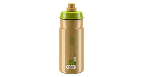 Botella de agua elite jet green 550 ml marrón / verde
