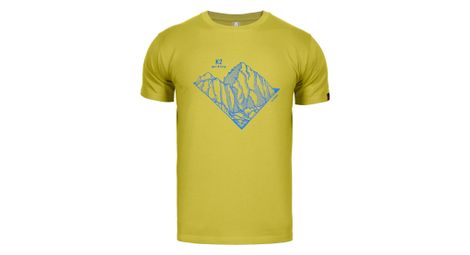 T-shirt de randonnée alpinus skilbrum vert - homme