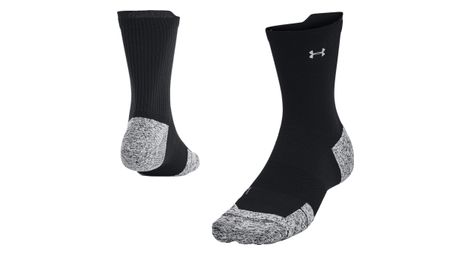 Chaussettes mi-hautes under armour armourdry run cushion noir unisexe