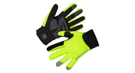 Gants longs endura strike jaune fluo