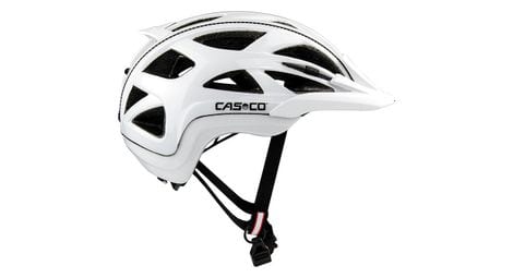 Casco activ 2 glänzend weißer city-helm